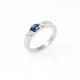 Three Stone Sapphire Ring (0.59 ct)