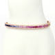 Rose Gold Gradient Rainbow Bracelet (6.00 ct)