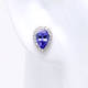Tanzanite Pear Earrings (1.00 ct)