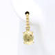 Yellow Quartz Fashion Earrings (2.72 Ct)