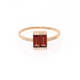 Garnet Baguette-Cut Ring (0.90 Ct)