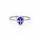 Tanzanite Pear Shape Ring (0.68 Ct)