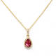 Pink Sapphire Pendant (0.70 Ct)