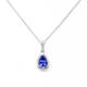 Tanzanite Pear Shape Pendant (0.72 Ct)