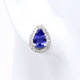 Tanzanite Pear Shape Earrings (0.83 Ct)