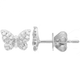 Butterfly Diamond Earrings (0.06ct)