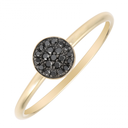 Black Diamond Ring (0.09ct)