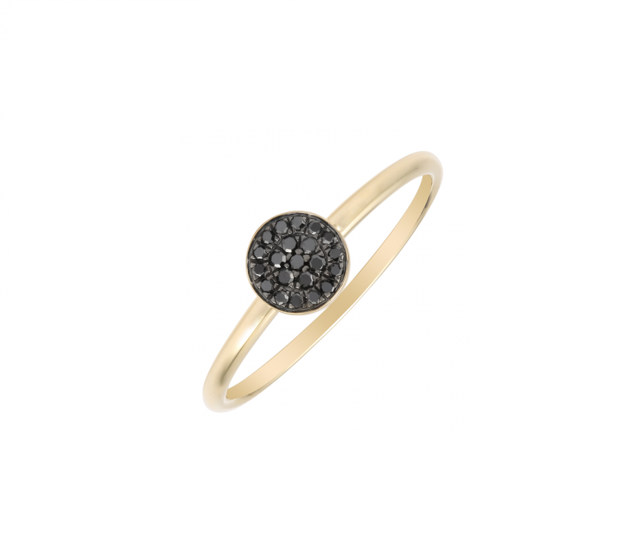 Black Diamond Ring (0.09ct)