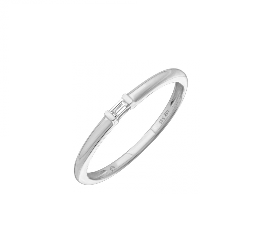 Diamond Baguette Ring  (0.03ct)