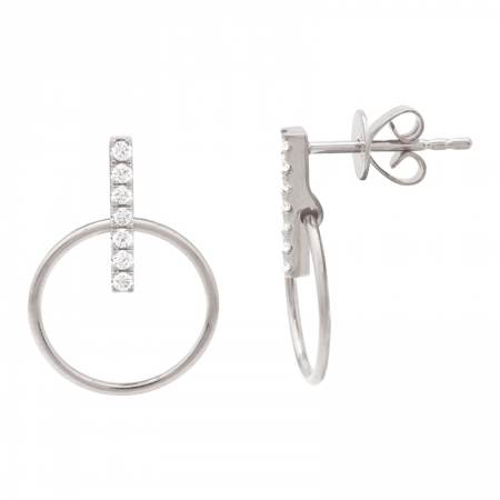 Diamond Hoop Earrings (0.15ct)