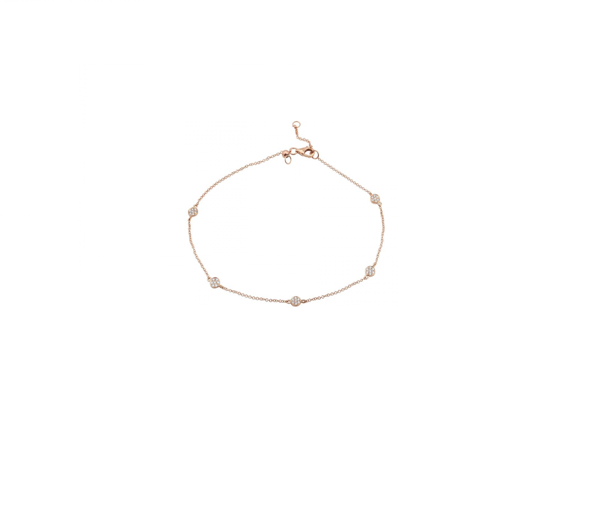 Diamond Anklet (0.18ct)