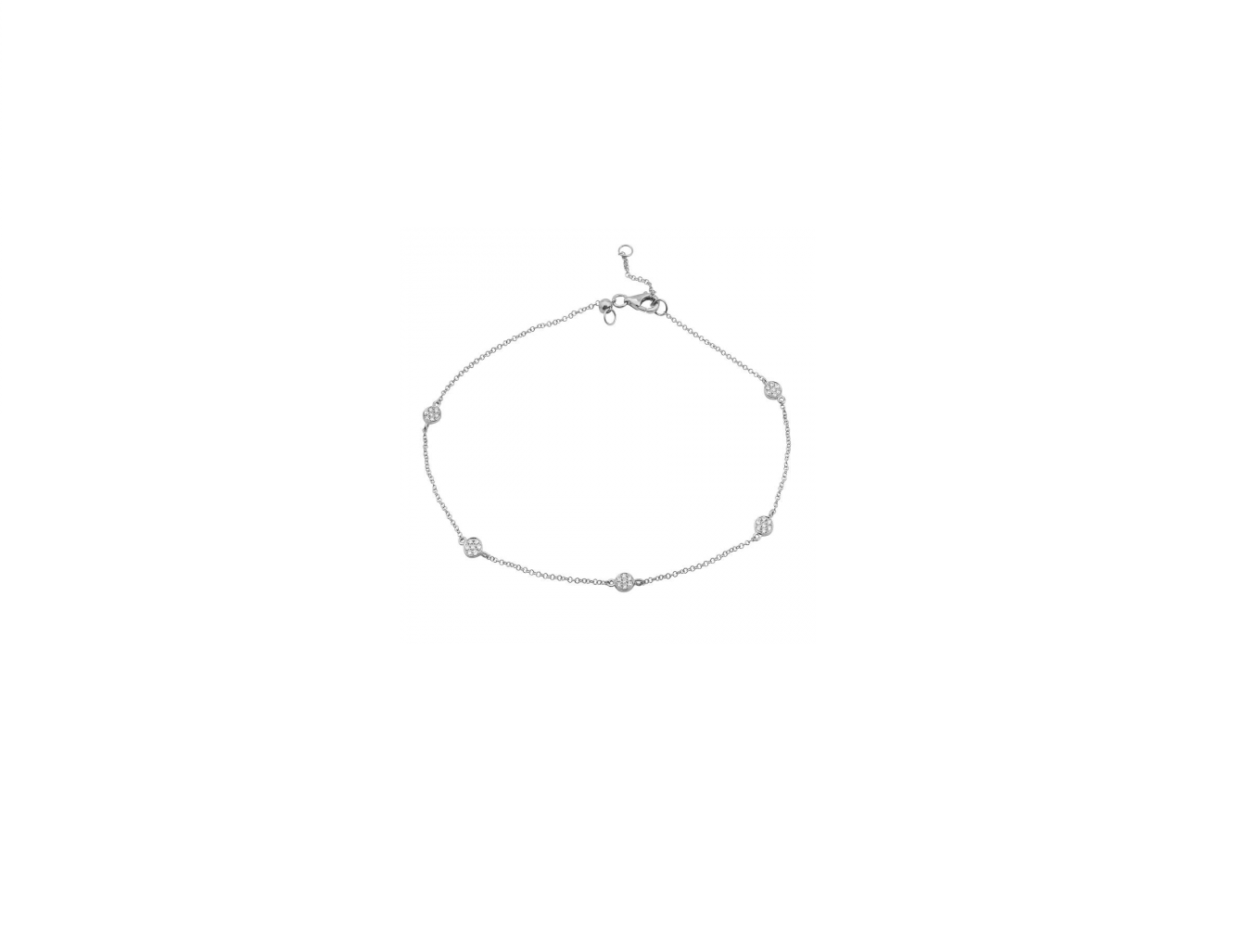 Diamond Anklet (0.18ct)