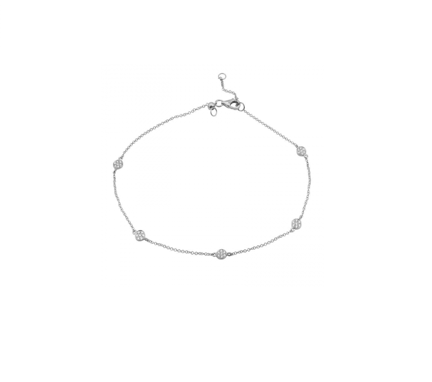 Diamond Anklet (0.18ct)