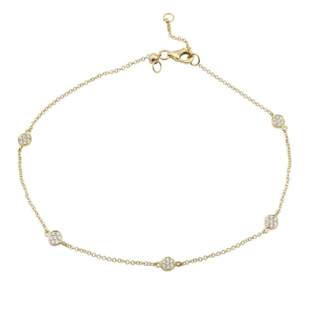 Diamond Anklet (0.18ct)