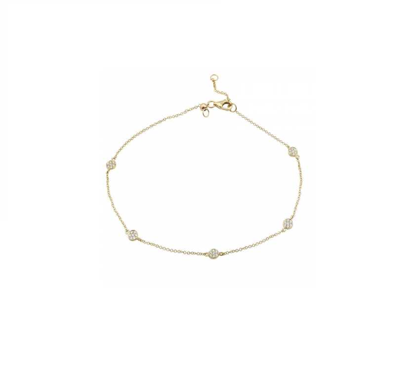 Diamond Anklet (0.18ct)