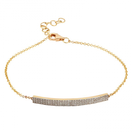 Diamond Bar Bracelet (0.29ct)