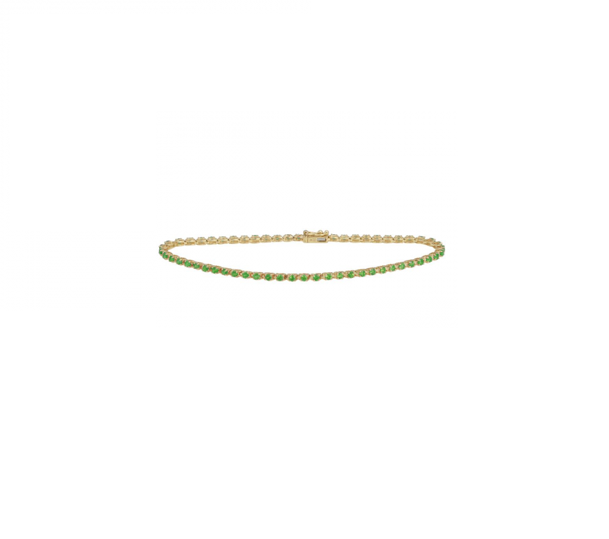 Tsavorite Tennis Bracelet