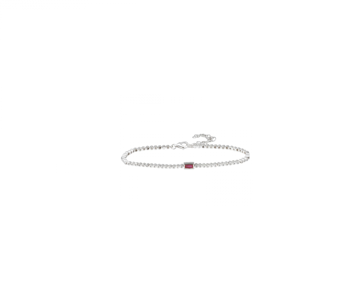Red Sapphire Bracelet