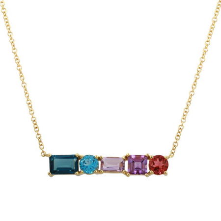 Sapphire Gold Necklace (2.00ct)