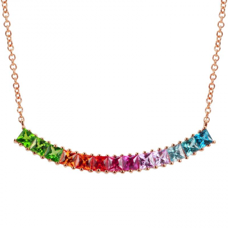 Rainbow Necklace (1.00ct)
