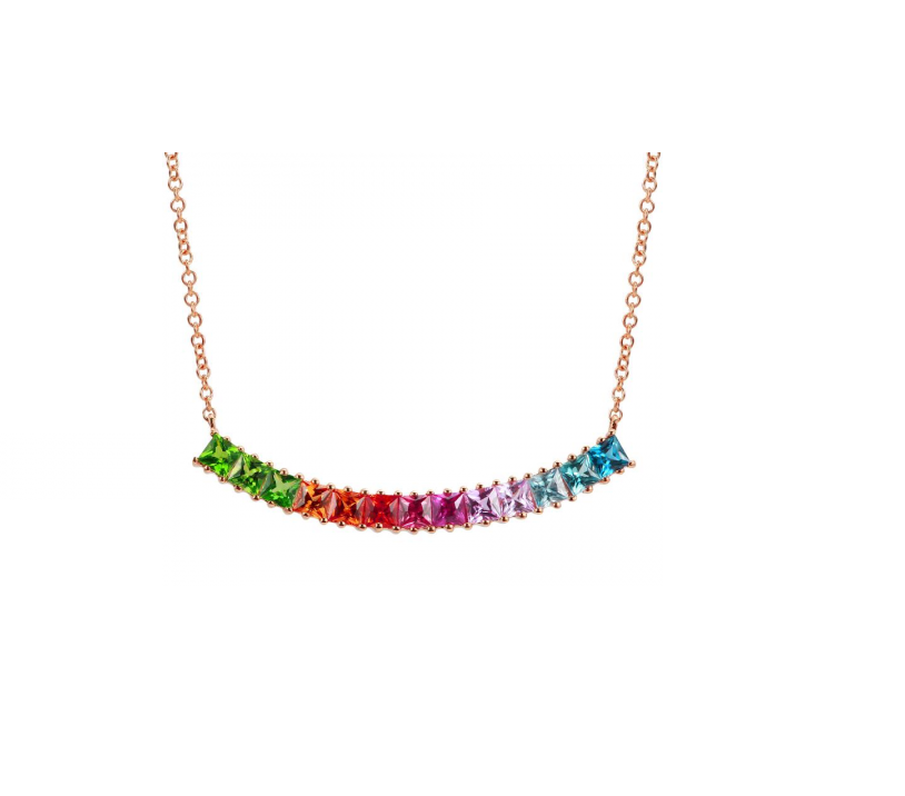 Rainbow Necklace (1.00ct)