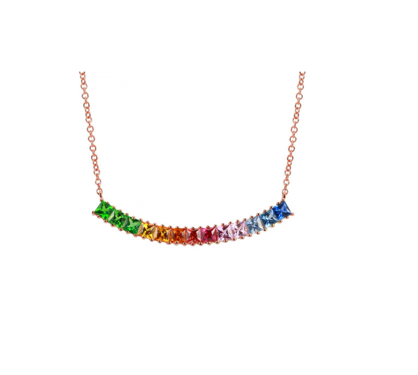 Rainbow Necklace (1.00ct)