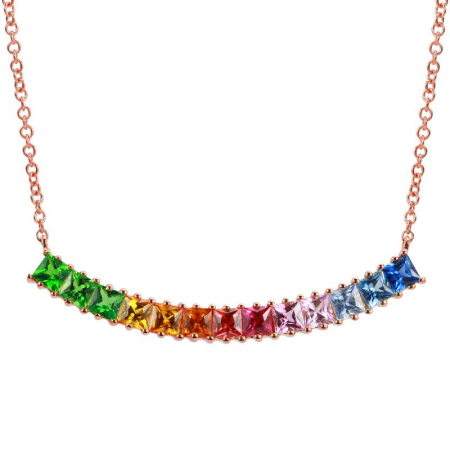 Rainbow Necklace (1.00ct)