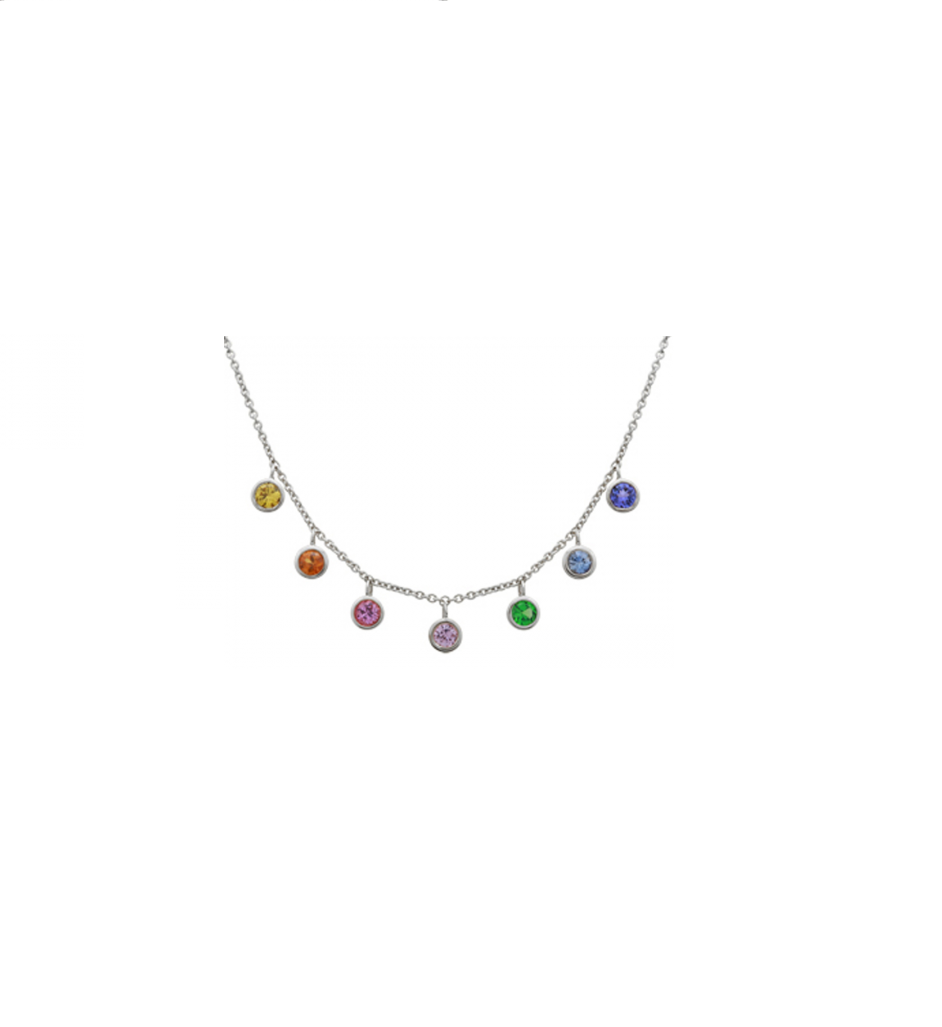 Multi-Sapphire Necklace