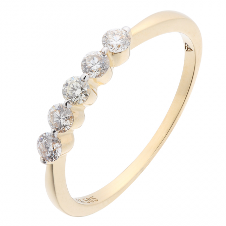 Gold Diamond Ring (0.30ct)