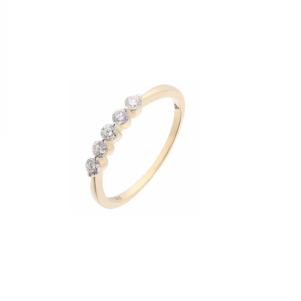 Gold Diamond Ring (0.30ct)