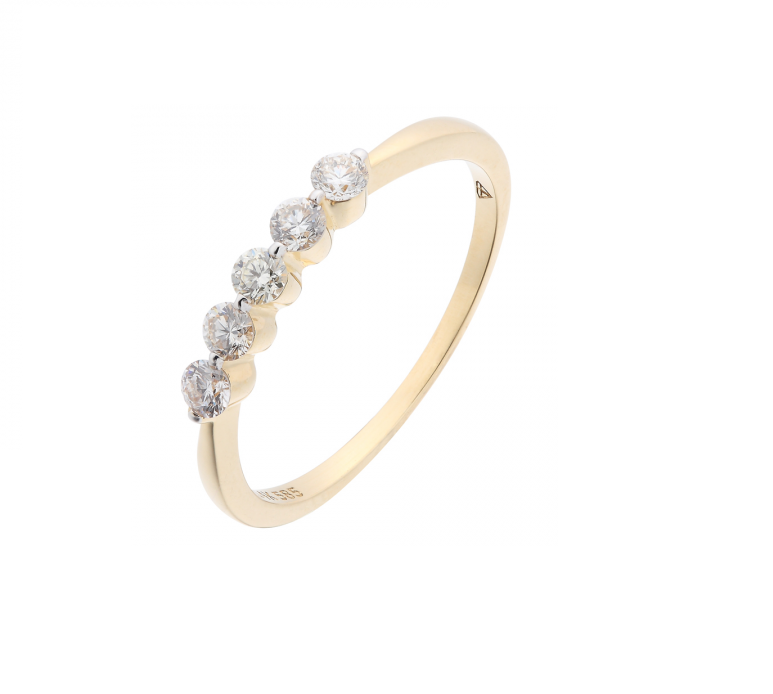 Gold Diamond Ring (0.30ct)